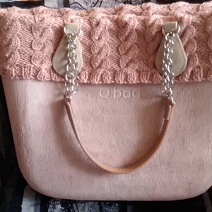 Obag kézzel kötött gallér classic táskára -  - Meska.hu