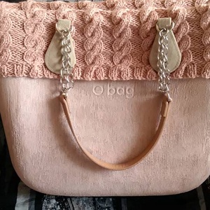 Obag kézzel kötött gallér classic táskára -  - Meska.hu