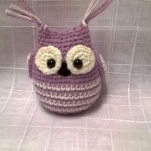 Bagoly Blanka- horgolt, amigurumi bagoly  -  - Meska.hu