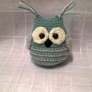 Bagoly Bonca- horgolt, amigurumi bagoly  -  - Meska.hu