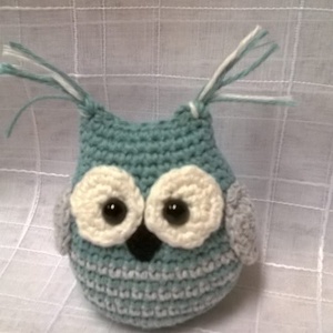 Bagoly Bonca- horgolt, amigurumi bagoly  -  - Meska.hu