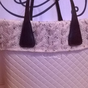 Kézzel kötött gallér O bag classic táskára -  - Meska.hu