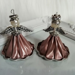 Karácsonyi angyalka kávékapszulából -  - Meska.hu