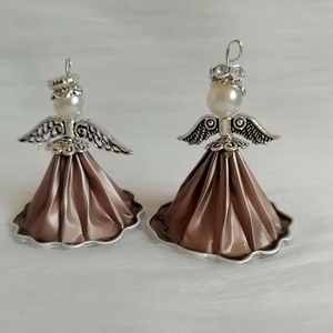 Karácsonyi angyalka kávékapszulából -  - Meska.hu