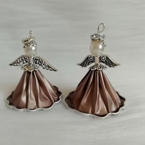 Karácsonyi angyalka kávékapszulából -  - Meska.hu