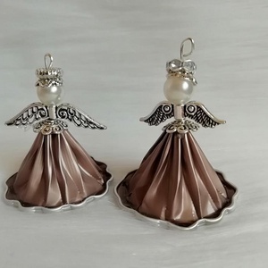 Karácsonyi angyalka kávékapszulából -  - Meska.hu