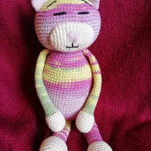 Horgolt  cirmos cica -  - Meska.hu