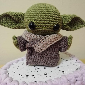 Horgolt Baby Yoda -  - Meska.hu