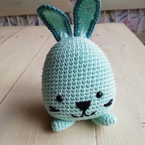Horgolt amigurumi nyuszi, Otthon & Életmód, Dekoráció, Dísztárgy, Horgolás, MESKA