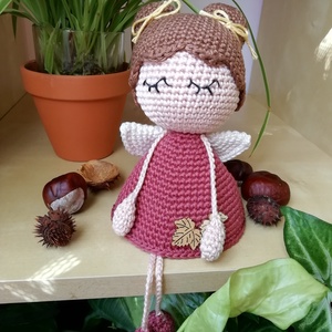 Kézzel horgolt Ősz Tündér - otthon & életmód - dekoráció - dísztárgy - Meska.hu