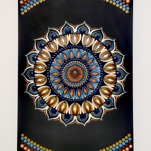 Stabilitás, egyensúly mandala , Otthon & Életmód, Dekoráció, Spiritualitás, Mandala, Festészet, MESKA