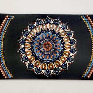 Stabilitás, egyensúly mandala  - otthon & életmód - dekoráció - spiritualitás - mandala - Meska.hu
