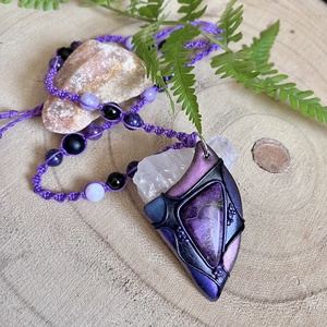 Stichtit nyaklánc - ékszer - nyaklánc - medálos nyaklánc - Meska.hu