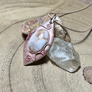 Skolecit medál  - ékszer - nyaklánc - medálos nyaklánc - Meska.hu