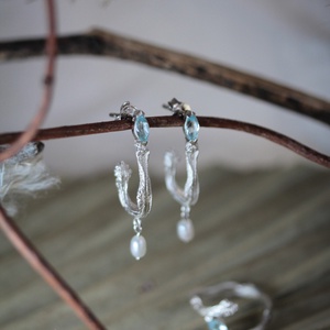 Lignum Folium Sky Blue Szett - Meska.hu