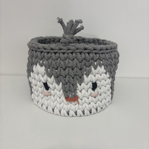 Horgolt pingvin tároló -  - Meska.hu