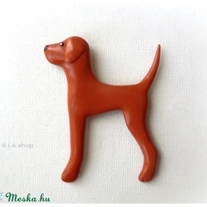 Vizsla kutya - hűtőmágnes -  - Meska.hu