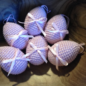 Horgolt húsvéti tojáskészlet -  - Meska.hu