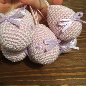 Horgolt húsvéti tojások -  - Meska.hu