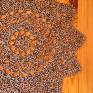 Horgolt ezüst terítő -  - Meska.hu