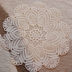 Horgolt terítő 43 cm - Meska.hu