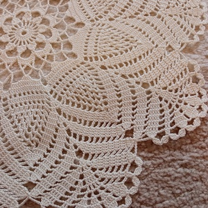 Horgolt terítő 43 cm - otthon & életmód - Meska.hu