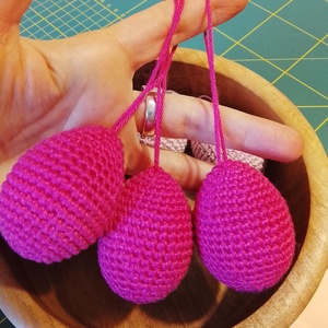 Húsvéti toj�skészlet - ünnepi díszek, dekorációk - húsvéti díszek és dekorációk - húsvéti tojás, hímestojás - Meska.hu