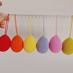 Horgolt toj�skészlet - ünnepi díszek, dekorációk - húsvéti díszek és dekorációk - húsvéti tojás, hímestojás - Meska.hu