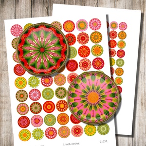 Mandala-mánia - digitális képek ékszerkészítéshez  - kellékek & szerszámok - gyöngyfűzés kellékek - Meska.hu