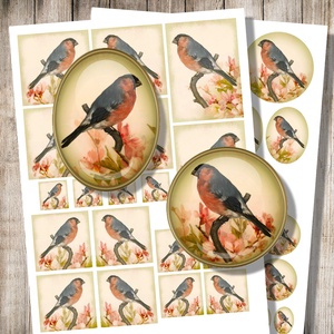 Süvöltő - nyomtatható decoupage papír  - kellékek & szerszámok - papír - Meska.hu