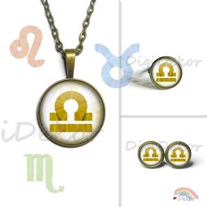 Horoszkópos ékszer, csillagjegyes nyaklánc, asztrológia, zodiákus jegyek, 12 változatban, Ékszer, Nyaklánc, Medálos nyaklánc, Ékszerkészítés, Fotó, grafika, rajz, illusztráció, MESKA