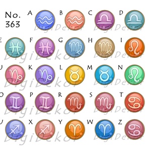 Csillagjegyes nyaklánc, horoszkópos medál, asztrológia, zodiákus jegyek, minden jegyre - ékszer - nyaklánc - medálos nyaklánc - Meska.hu