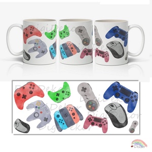 Gamer bögre, ötletes ajándék férfiaknak, fiúknak.  - otthon & életmód - konyhafelszerelés, tálalás - tálalás - bögre & csésze - Meska.hu