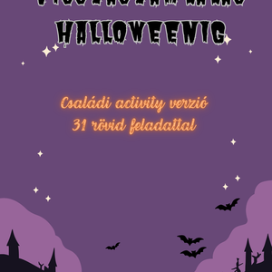 Halloween visszaszámláló (31 napos activity) - Meska.hu