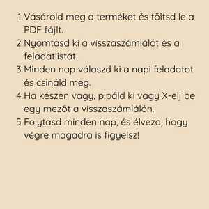 Őszi Öngondoskodás Kihívás  31 nap csak magadért - otthon & életmód - papír, írószer - naptár & tervező - Meska.hu