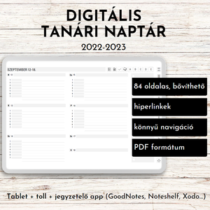 Digitális tanári napló, 2022-2023-mas tanév - Meska.hu