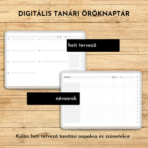 Digitális tanári öröknaptár - otthon & életmód - papír, írószer - naptár & tervező - Meska.hu