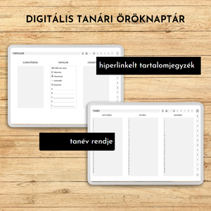 Digitális tanári öröknaptár - otthon & életmód - papír, írószer - naptár & tervező - Meska.hu