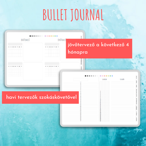 Digitális Bullet Journal öröknapló - otthon & életmód - papír, írószer - naptár & tervező - Meska.hu