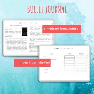 Digitális Bullet Journal öröknapló - otthon & életmód - papír, írószer - naptár & tervező - Meska.hu