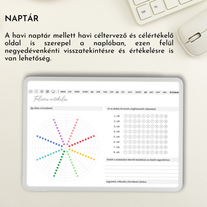 2024-es céltervező napló és naptár - otthon & lakás - papír írószer - jegyzetfüzet & napló - Meska.hu
