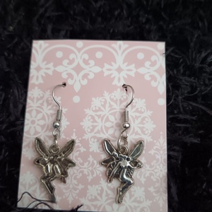 Tündérke bizsu fülbevaló  - ékszer - fülbevaló - lógó fülbevaló - Meska.hu