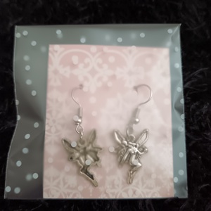 Tündérke bizsu fülbevaló  - ékszer - fülbevaló - lógó fülbevaló - Meska.hu