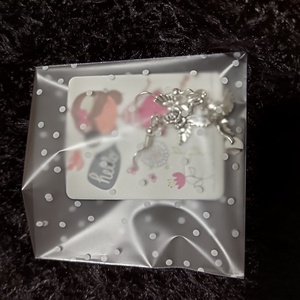 Fuvolázó angyal fülbevaló  - ékszer - fülbevaló - lógó fülbevaló - Meska.hu