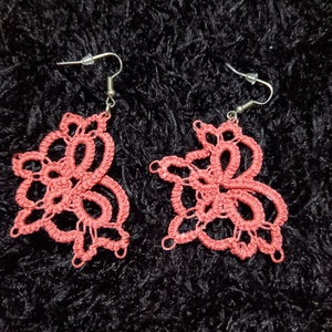  hajócsipke pillangó fülbevaló  - Meska.hu