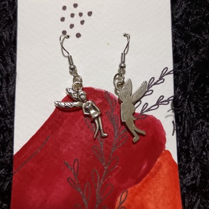 Tündér lány fülbevaló  - ékszer - fülbevaló - lógó fülbevaló - Meska.hu