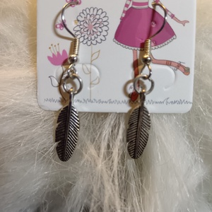 Leveles fülbevaló � természetes elegancia és megújulás, Ékszer, Fülbevaló, Lógó fülbevaló, Ékszerkészítés, MESKA