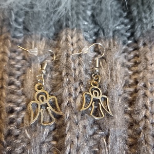 Angyal fülbevaló � védelem és béke minden napra - ékszer - fülbevaló - lógó fülbevaló - Meska.hu