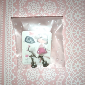 Gitár fülbevaló nem csak rockerek ek - ékszer - fülbevaló - lógó fülbevaló - Meska.hu