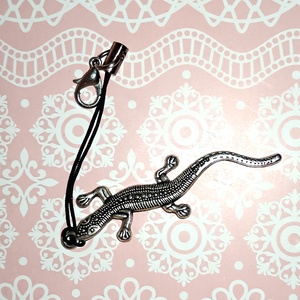 Gekkó / gyík motívumos kulcstartó � játékos védelem és alkalmazkodás, Táska & Tok, Kulcstartó & Táskadísz, Kulcstartó, Ékszerkészítés, MESKA